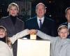 Jacques and Gabriella of Monaco immerse the Principality in the magic of Christmas with their parents