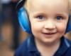 noisy autistic child encourages kindergarten to buy noise-cancelling headphones