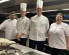 Winning competition for two students from the Blois hotel high school, titled Best Apprentices of France