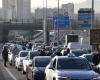 the A7 towards Salon still slowed down, blocking operation in progress at the Lançon toll