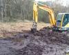 Major restoration work at the Petits Riaux peat bog, in Orne