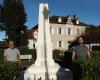 Gagnac-sur-Cère. The renovated war memorial