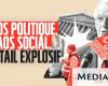 Tuesday December 3, 7 p.m., live. Political chaos, social chaos: explosive cocktail