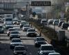 more than 430 kilometers of traffic jams recorded on the roads