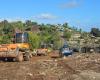 The demolition of the Mavadzani slum began this Monday morning in Mayotte