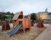 An “oasis” courtyard built in this nursery school in Val-d’Oise