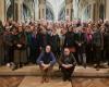 after years on the cathedral construction site, the choir of companions is preparing a unique performance