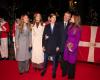 The entire Danish royal family at the Nutcracker premiere