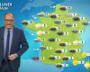 Weather for your Monday: a disturbance crosses France