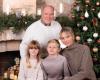 The sweet Christmas photo of Prince Albert II and Princess Charlene with their twins