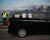 Taxis demonstrate in Paris and around Lyon to protest against lower pricing for patient transport