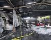 Montceau – 200 m2 of building, cars and paint booth destroyed by fire