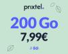 Prixtel extends Black Friday with its low-cost 5G 200 GB mobile plan