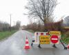 A departmental road which connects the East and West of Cotentin closed for three days