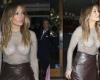 Jennifer Lopez, 55, appears in a sexy transparent outfit and divides Internet users