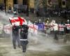 Water cannon and tear gas on the 6th evening of pro-EU demonstrations