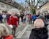 retirees in the street to denounce the 2025 budget