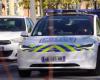 Mandelieu municipal police officers drive Teslas