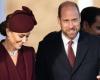 Kate Middleton, radiant in a burgundy ensemble to welcome the Emir of Qatar in London