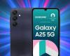 the Samsung Galaxy A25 can be picked up this Wednesday