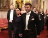 David and Victoria Beckham, surprise guests at Buckingham Palace