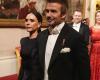 David and Victoria Beckham, the other “royal” couple at Charles III’s state banquet for the Emir of Qatar