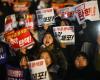 In South Korea, demonstrations after President Yoon Suk Yeol's coup