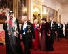 Charles III, Camilla, David and Victoria Beckham pull out all the stops for the Emir of Qatar