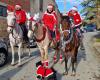 A Santa Claus horseback ride in Aude