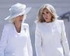 Brigitte Macron steals a key piece from Kate Middleton's wardrobe to welcome a convalescing Camilla