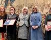 Queen Camilla and Brigitte Macron present a prize to promote reading between the two banks of the Channel