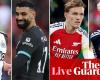 Newcastle 3-3 Liverpool, Arsenal 2-0 Manchester United and more: Premier League clockwatch – as it happened | Premier League