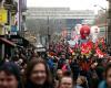 in the Parisian procession, the demonstrators denounce “general fed up”