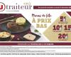 Works. Party menus at low prices at Super U Tavaux | Jura: all the local information