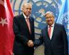 Regional and international issues at the center of an Erdogan-Guterres interview