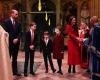 George, Charlotte and Louis look impeccable to applaud their mother Kate at her Christmas concert