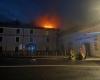 The Aigoual tourism and park center hit by fire, roof partly destroyed