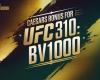 Double Your First 10 Bets at Caesars for UFC 310