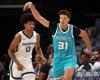 Hornets’ Tidjane Salaun Exits Game With Ankle Sprain