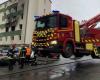 In Le Mans, residents jump out of windows to escape flames in an apartment