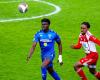 with Bentil at the forefront, the Chamois Niortais lead against Royan