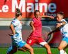 Soccer. Second league: Saint-Malo – Le Mans FC, we take the same ones and start again