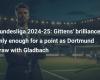 Bundesliga 2024-25: Gittens’ brilliance is only enough for one point – Dortmund plays a draw against Gladbach