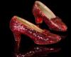 Ruby slippers worn by Judy Garland in ‘Wizard of Oz’ sell for $32.5 million at auction