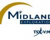 Midland and Probe Gold announce soil results (MMI)