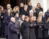 Charlotte, Pierre and Andrea Casiraghi say goodbye to their grandmother