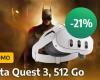 The Meta Quest 3 with the game Batman Arkham Shadow rated 17/20 drops to -21% two weeks before Christmas!