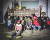 Angry, farmers build a wall in front of the office of an RN deputy from Lot-et-Garonne