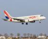 A plane misses its landing in Caen due to strong wind gusts, the pilot goes around at the last minute to land in Paris