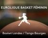 the clash between Basket Landes and Tango Bourges for the second round